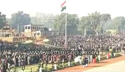Republic day flag hoisting