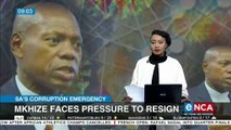 Zweli Mkhize faces pressure to resign