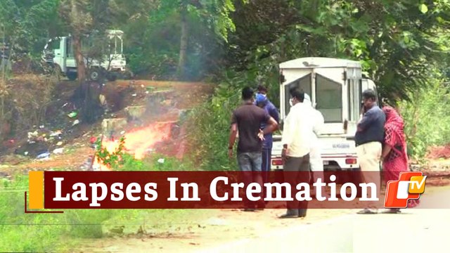 Mismanagement in cremation of Covid19 bodies alleged in Odisha