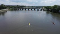 Kürek sporunda Türkiye parkuru olması hedeflenen Meriç Nehri tam not aldı