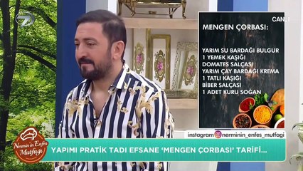Orjinal enfes mengen çorbası tarifi
