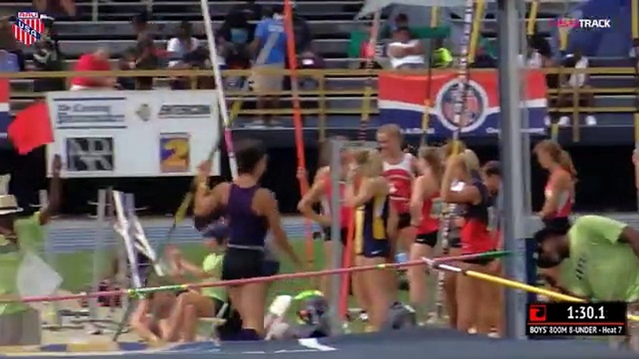 8-Year-Old Drops Monster 800m Kick