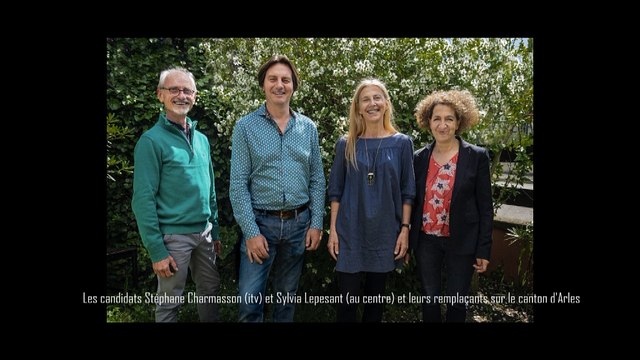 Stéphane Charmasson et Sylvia Lepesant sont candidats aux départementales sur le canton d'Arles
