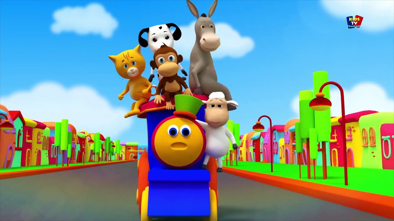 Bob le train - nous aller chanson - Chansons pour enfants - Bob Train Rhymes - We Go Song