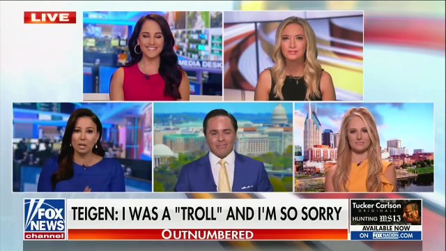Fox News Anchor Weighs in on Chrissy Teigen: ‘She’s Not That Hot’