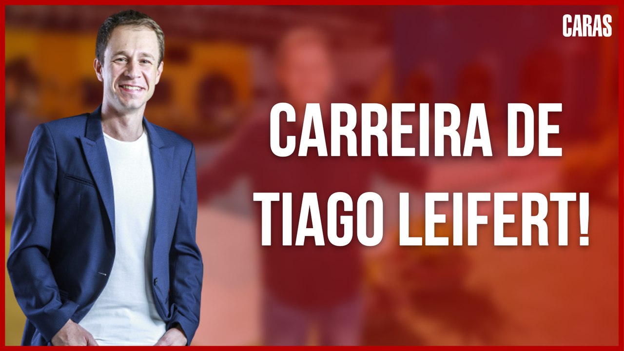 TIAGO LEIFERT: SUCESSO NO 'DOMINGÃO DO FAUSTÃO'...