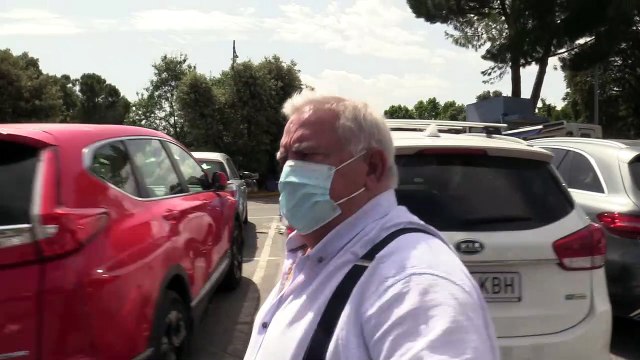 Conchi y Paco Ortega visitan a su hermano José tras su operacion