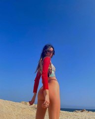 Kendall Jenner and Hailey Bieber Coordinated in Thong Bikinis on Vacation