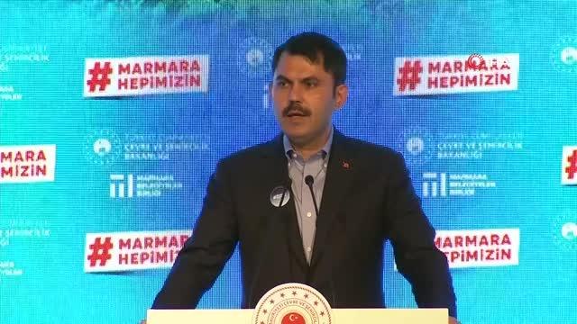 Bakan Kurum, Marmara Denizi Koruma eylem planını açıkladı