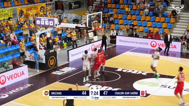 Résumé J22 Orléans vs Elan Chalon