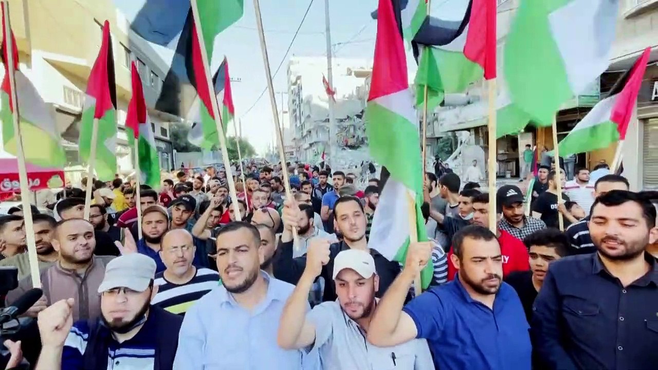 Jerusalem: Nationalistischer 'Flaggenmarsch' und Gegendemonstration
