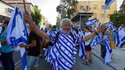 L'extrême droite israélienne parade à Jérusalem-Est