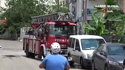 Tehdit edildiğini iddia edip kendini eve kilitledi