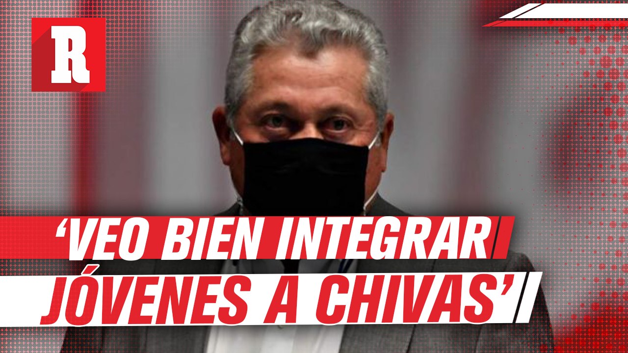 Vucetich sobre canteranos: 'Veo bien integrar jóvenes a Chivas, están haciendo las cosas bien'