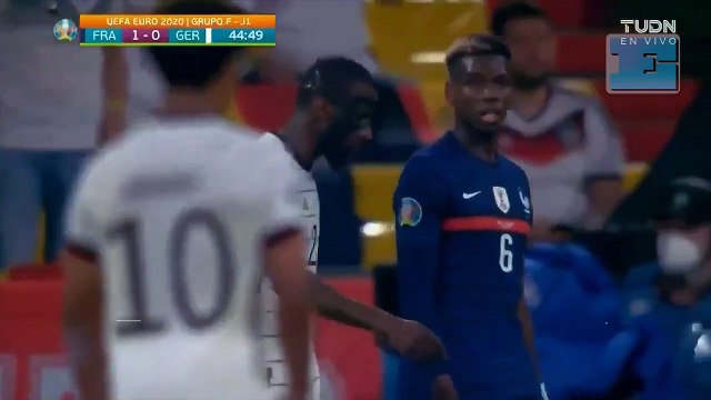 ¿Lo mordió? La insólita acción de Rüdiger en el Alemania-Francia por la Eurocopa