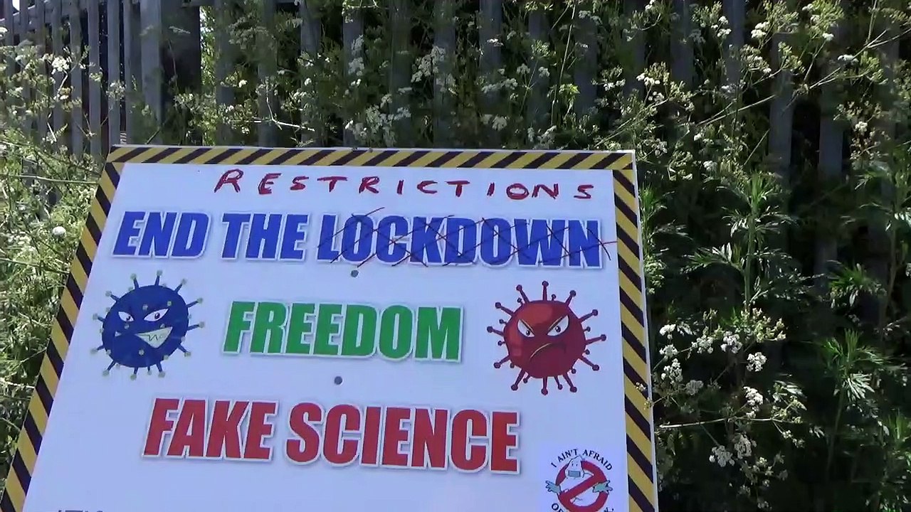 8 mile solo anti lock down protest