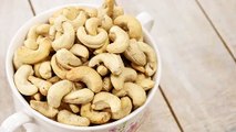 Salted Cashewnuts Recipe - 2 Minute Roasted Kaju - Cookingshooking