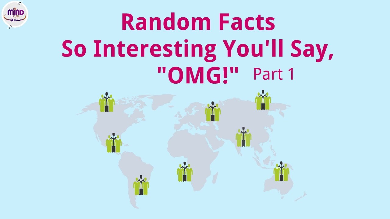 Did you know (Random Facts So Interesting-Part 1) mindlevel360
