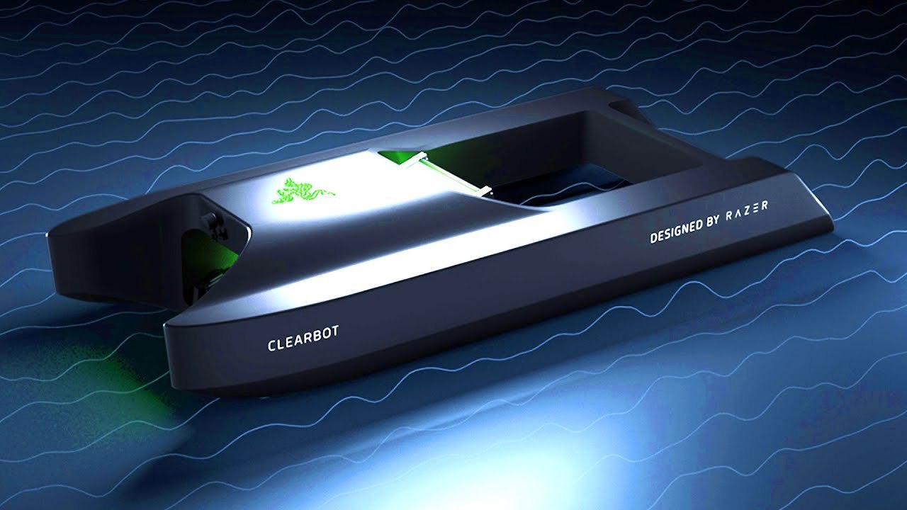 RAZER CLEARBOT : le robot nettoyeur d'océans intelligent de Razer