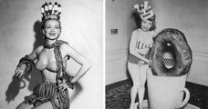 Miss Hot-dog, Miss citron, Reine des oranges : voici 20 photos de concours de beauté alimentaire du siècle dernier