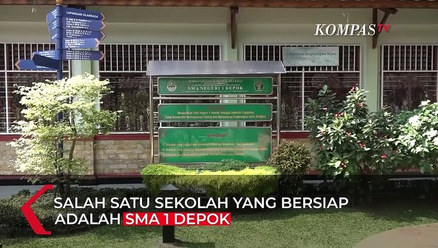 Intip Persiapan SMA di Depok Jelang Sekolah Tatap Muka