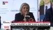 Gifle à Emmanuel Macron - Marine le Pen : "C'est inadmissible de s'attaquer à des responsables politiques, mais plus encore au président de la République."