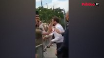 Macron, abofeteado durante un acto en el sureste de Francia