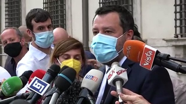 Colloquio con Draghi, Salvini: Condivisione e soddisfazione per quanto fatto e quanto faremo