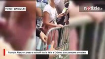Francia, Macron preso a schiaffi tra la folla a Drôme: due persone arrestate