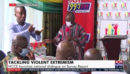 Live: Tackling Violent Extremism: NCCE launches national dialogue on Survey Report - News (8-6-21)