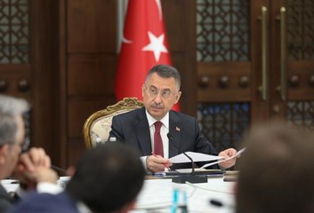 Cumhurbaşkanı Yardımcısı Oktay başkanlığında, Diyanet Akademisi kurulmasına ilişkin değerlendirme toplantısı yapıldı