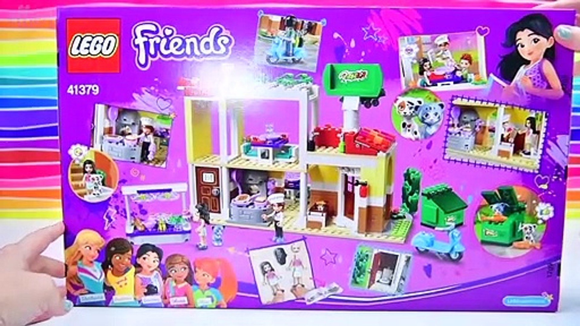 New Summer Sets Lego Friends Heartlake City Restaurant Build Review Silly Play