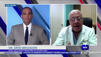 Download Video: Entrevista al Dr. Aron Benzadón, Presidente de la Asociación panameña de neurología - Nex Noticias