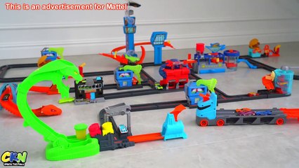 Saving Hot Wheels City From The Toxic Snake Ckn