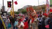 LIVE - Supporters gather outside Peruvian socialist Pedro Castillo's Lima base