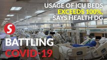 Covid-19: M’sia remains in critical state, usage of ICU beds exceeds 100%, says Health DG