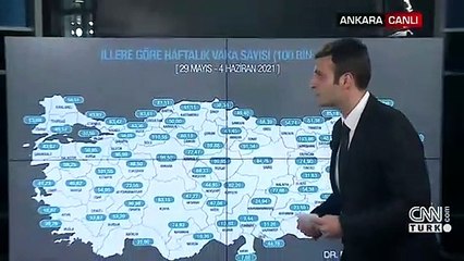 SON DAKİKA: Bakan Koca güncel koronavirüs haritasını paylaştı!