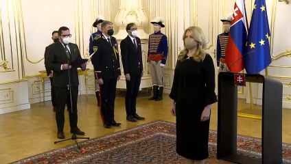 Prezidentka SR Z. Čaputová vymenuje do funkcie nového ministra pôdohospodárstva - Samuela Vlčana