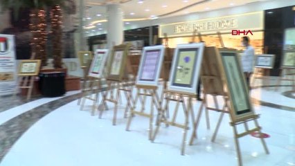 MARDİN EBRU VE HAT SANATÇISI MÜEZZİNDEN FİLİSTİN'E DESTEK SERGİSİ