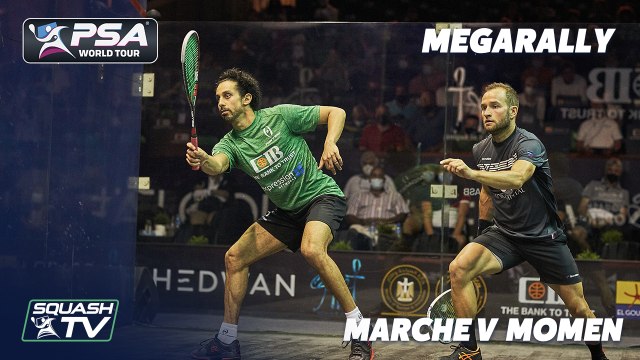 He's Being Dragged All OVER THE COURT - Marche v Momen - Squash MegaRally