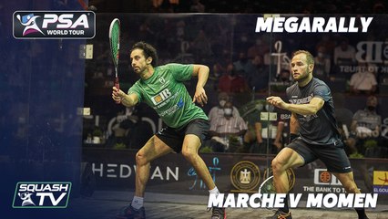 "He's Being Dragged All OVER THE COURT" - Marche v Momen - Squash MegaRally