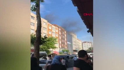 Son dakika haberi: ESENLER'DE 4 KATLI MOBİLYA MAĞAZASINDA YANGIN- )