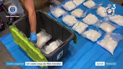 Crime organisé : un coup de filet à échelle mondiale