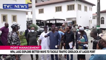 Download Video: NPA, Lagos Govt explore better ways to tackle traffic gridlock at Lagos port