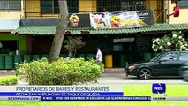 Propietarios de bares y restaurantes rechazan ampliación de toque de queda - Nex Noticias