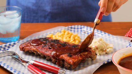 Scott Hibb's Amazing Whisky Grilled Baby Back Ribs