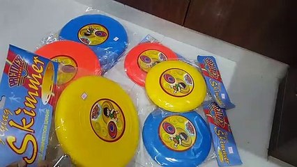 Unboxing and Review of Premier Sports Branded Plastic Skimmer Frisby Disk