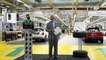 Prince Charles visits electric Mini plant in Oxford