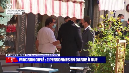 Story 2 : Après la gifle, bain de foule à Valence - 08/06