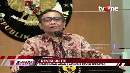 Pemerintah Akan Lakukan Revisi Terbatas UU ITE